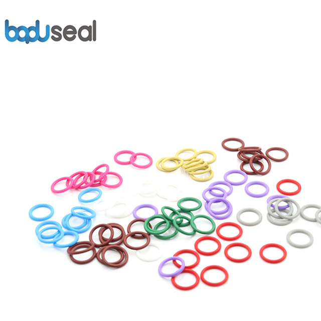 Oil-resistant and wear-resistant O-ring O-ring color silicone seal O-ring