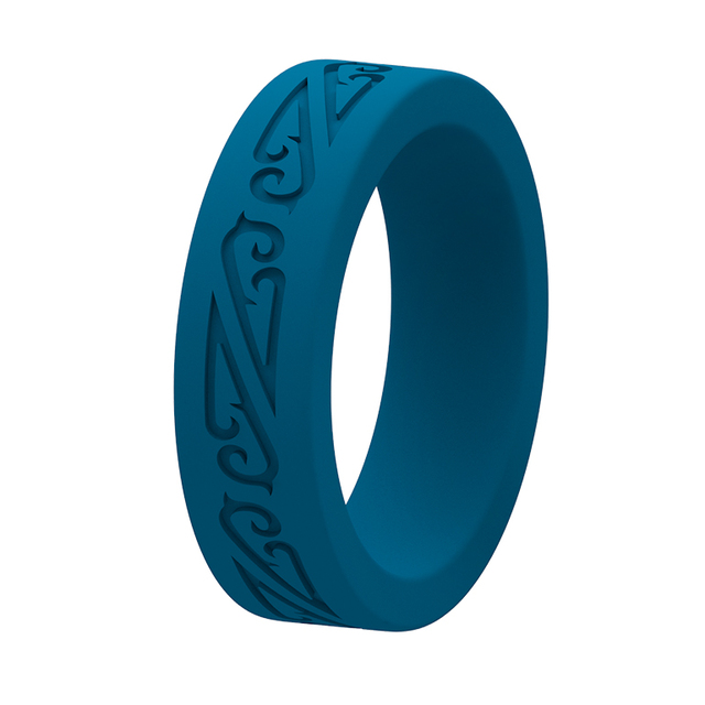 2021 Badu new fashion design silicone ring & single or married silicone wedding ring men's Silicone wedding ring