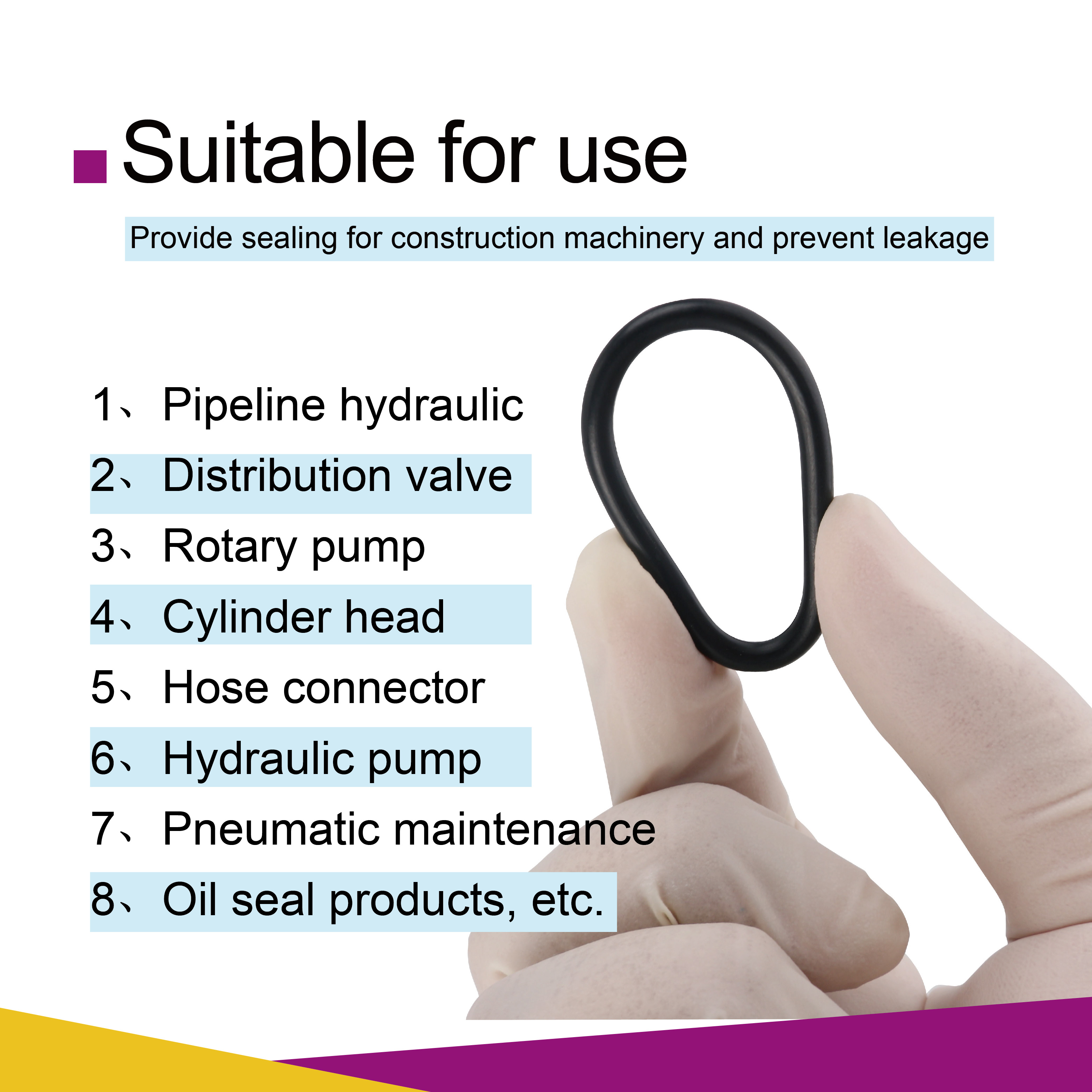 NBR rubber o-rings